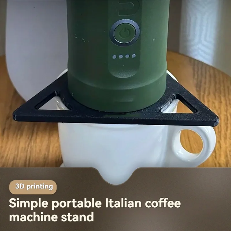 A83X-커피 드리퍼 필터 홀더 균일하게 드립 필터 Outin Nano 휴대용 에스프레소 커피 머신 용 게으른 핸드 필터 컵