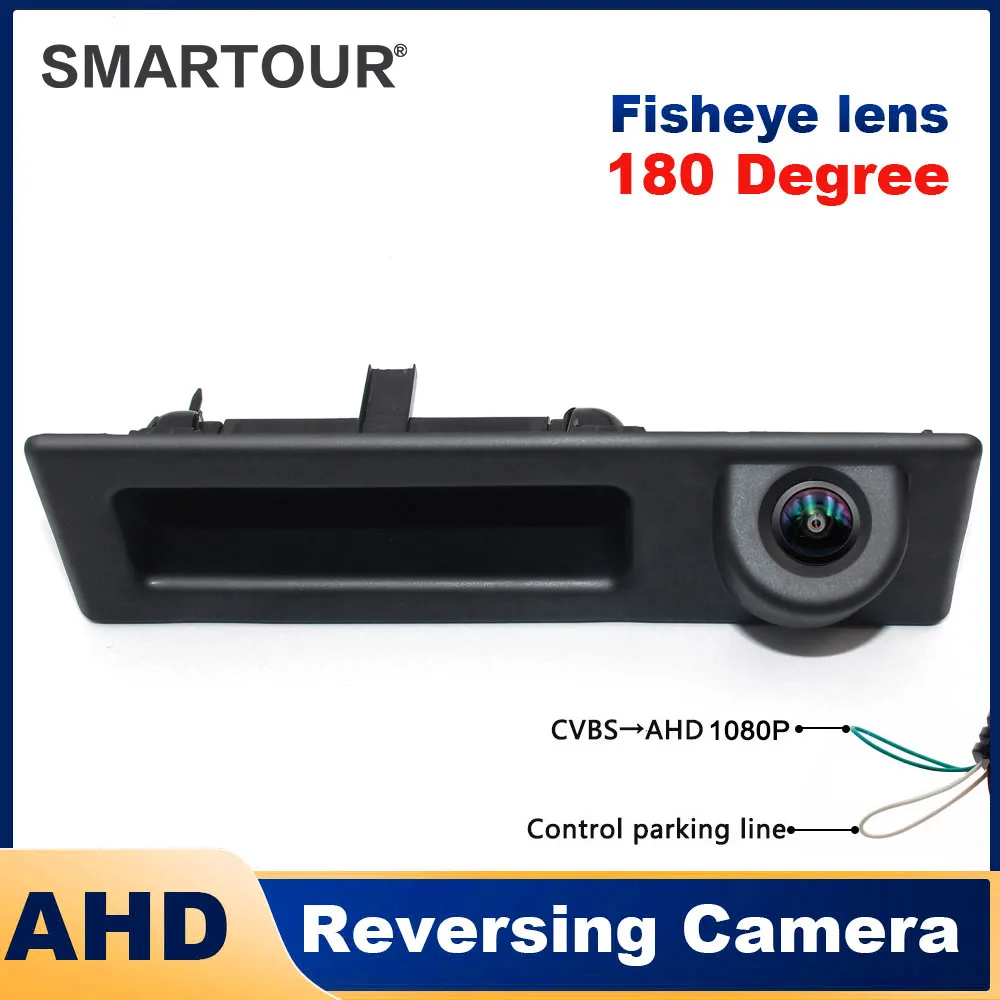 

Trunk Handl Car Rear View Camera Auto Parking for BMW 5 series F10 F11/ 3 series F30 F31 F32/X3 F25/X4 F26/X5 F15/X6 F16 Monitor