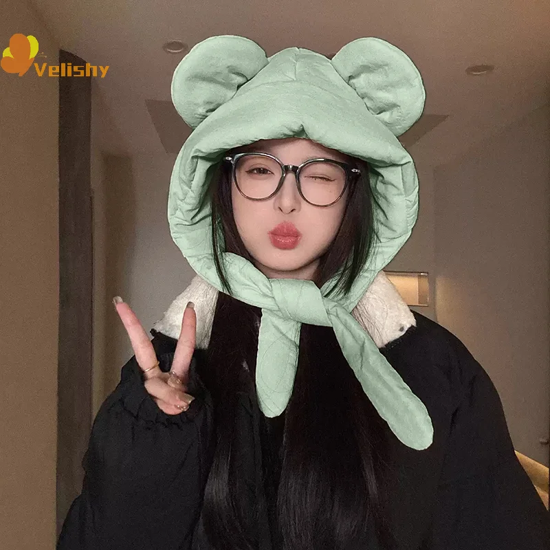 أشرطة حماية الأذن الدافئة والباردة لركوب الدراجات من القطن ليو فنغ