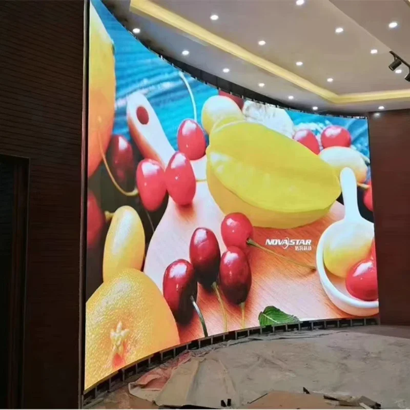 Flexible LED Display P2.6 P2.9 P3.9 P4.8 LED Video Wall Led Display Curved