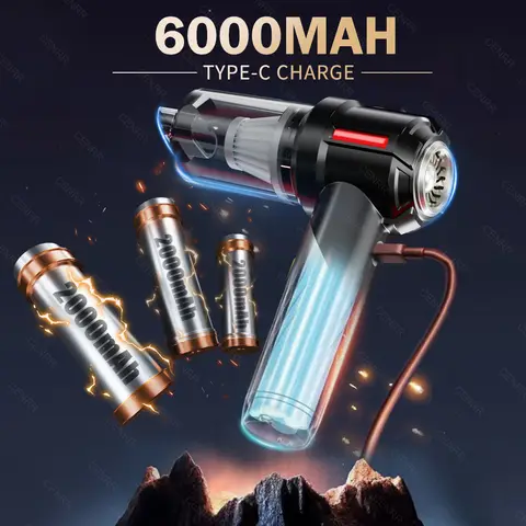 10 best sales कार वैक्यूम क्लीनर मजबूत चूषण - №8