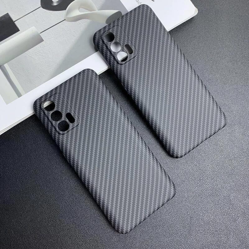 Ultra Thin Hard Case For Realme GT Neo 2T 3T GT2 Pro GT Master Edition PC Carbon Fiber Texture Phone Case Stylish Luxury Bumper