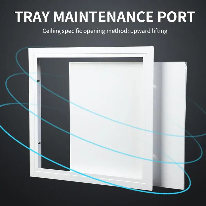 New Ceiling Panel Inspection Hole Heavy Duty Powder Coated Metal Access Door For Ceiling Panel White, Manhole Cover New Model