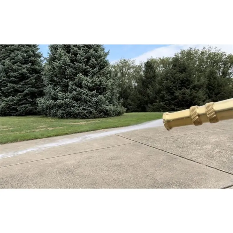 【THANKSGIVING DAY】Garden Watering Brass Hose Nozzle, Brass Adjustable Twist Hose Nozzle Heavy-Duty