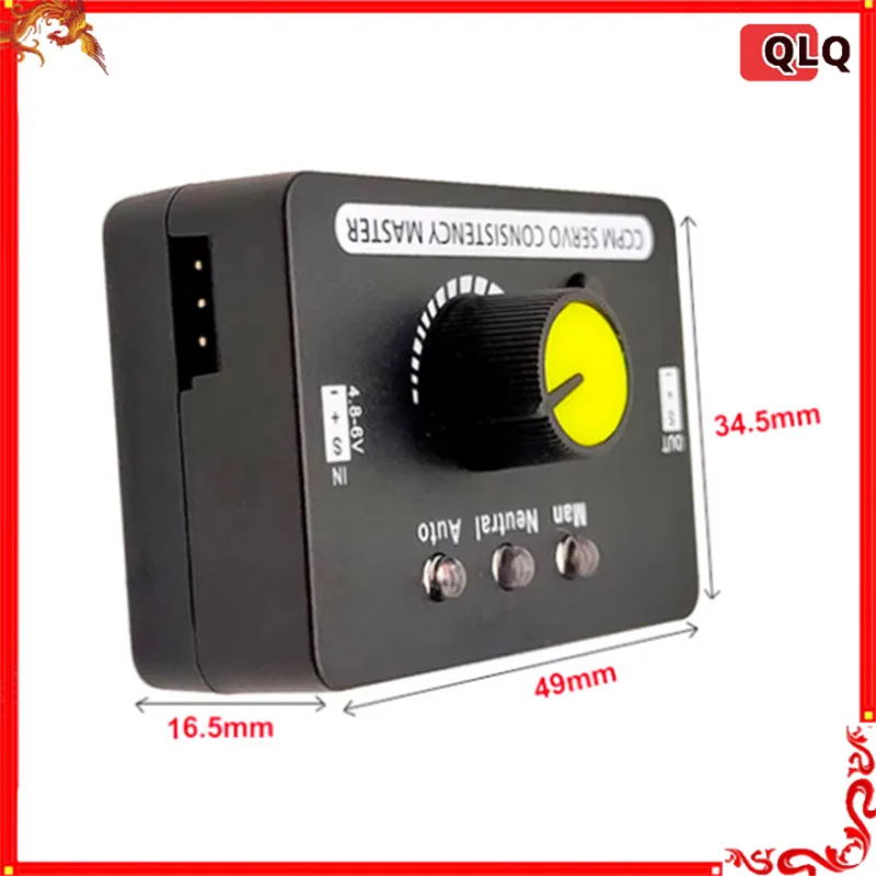 

1PC New Multi Servo Tester 3ch Ecs Consistency Speed Controler Power Channels Ccpm Master Checker Rc Drone Parts