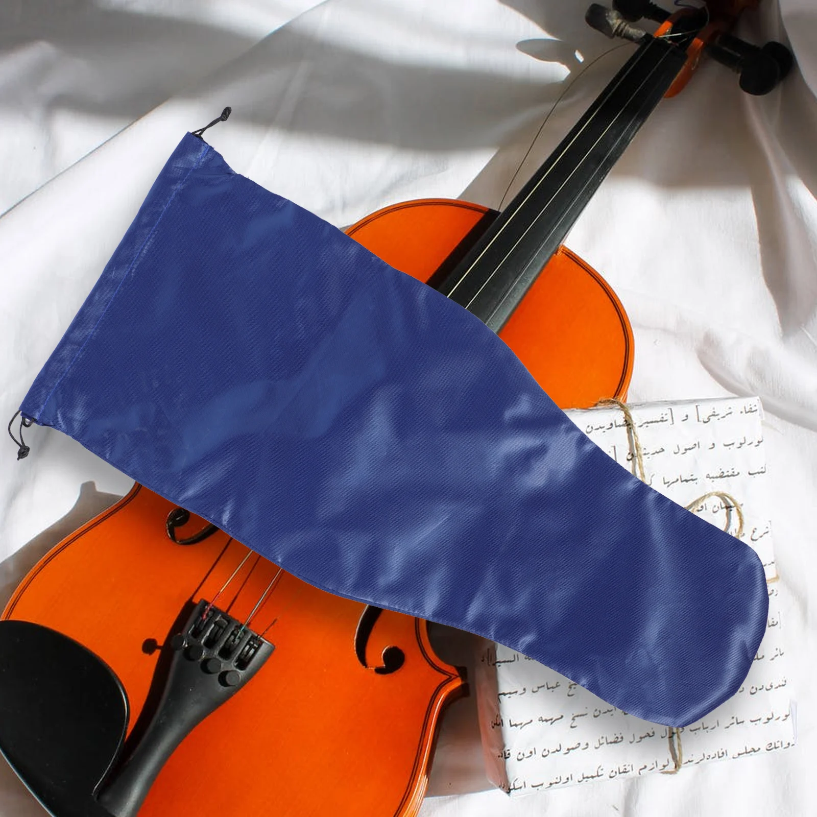 

Violin Cover Musical Instrument Fabric Case Dust-proof Storage Premium Materials Comfortable Foldable Exquisite Appearance