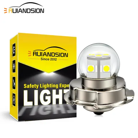 1 pièces P26S P15S 6V 12V 24V Moto phare LED ampoule 12SMD blanc Scooter cyclomoteur ATV UTV Moto lampe avant blanc chaud