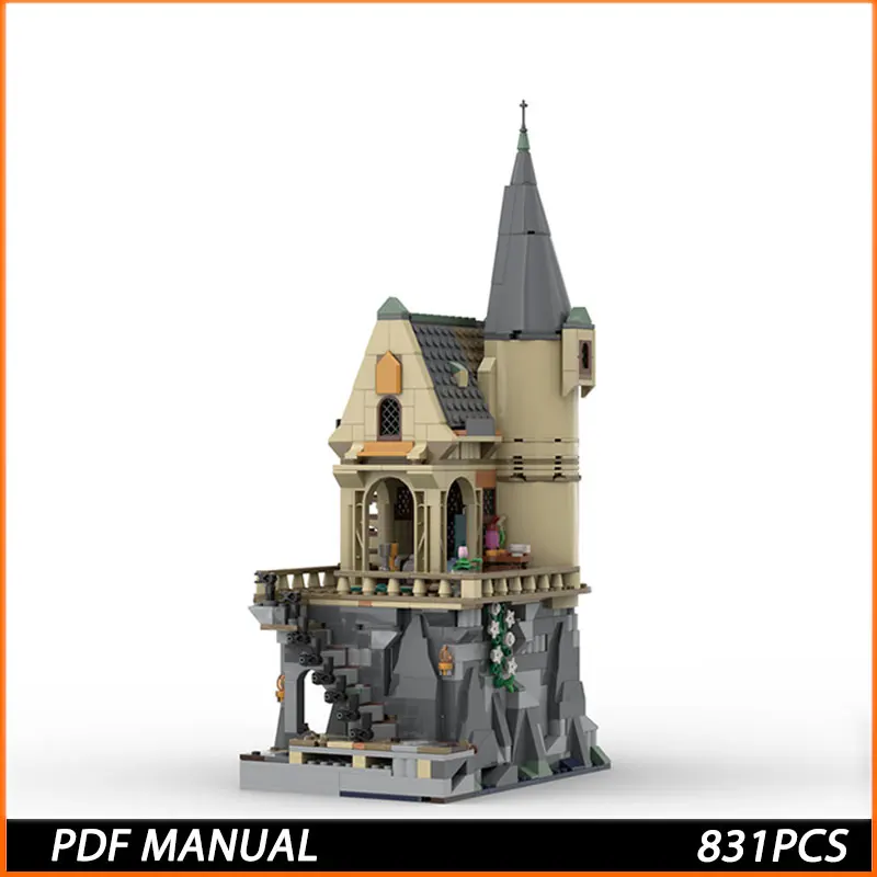 

MOC Building Block Street View Series Town Clinic DIY Model Brick Toys Puzzle Creative Birthday Gifts 831PCS