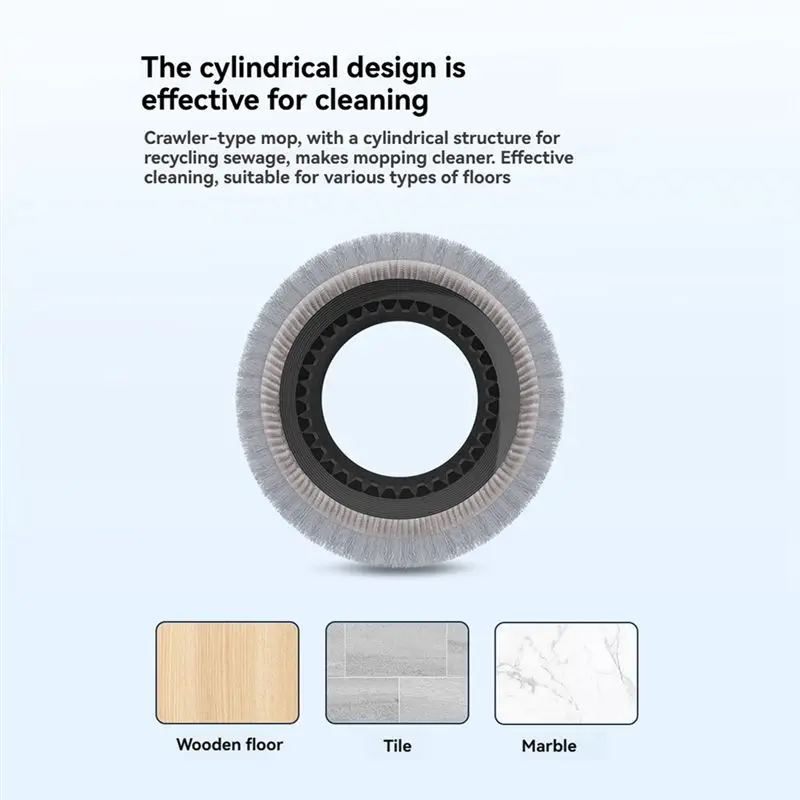 A32Z-Replacement Parts For Dreame MOVA Z5 Pro/G20 Master/MOVA G30 Ultra / MOVA G30 Pro Vacuum Cleaner Parts Tracked Mop Cloth