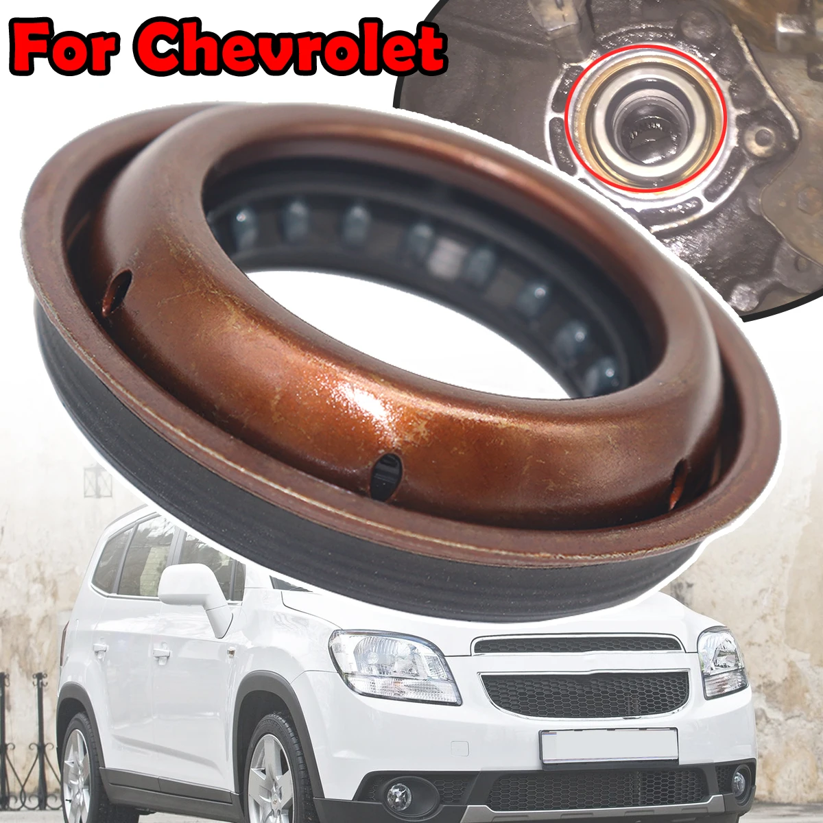 

Drive Shaft Oil Seal Drivetrain Driveshaft Gearbox Axle Ring 12755013Accessories For Chevrolet Captiva Cruze Malibu Orlando Trax