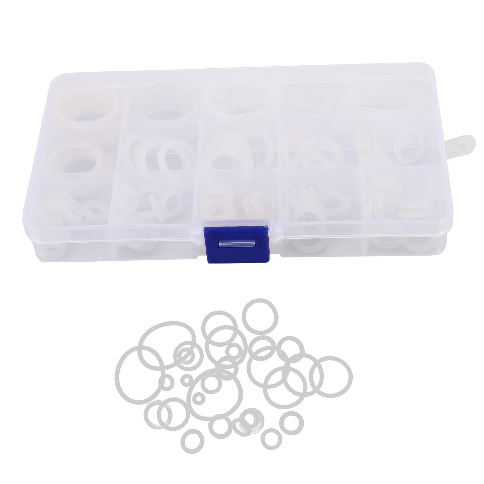 95 Pcs Sealing Washer Leak Proof Gasket Fuel Injector Kit Assortment Nylon Air Hose