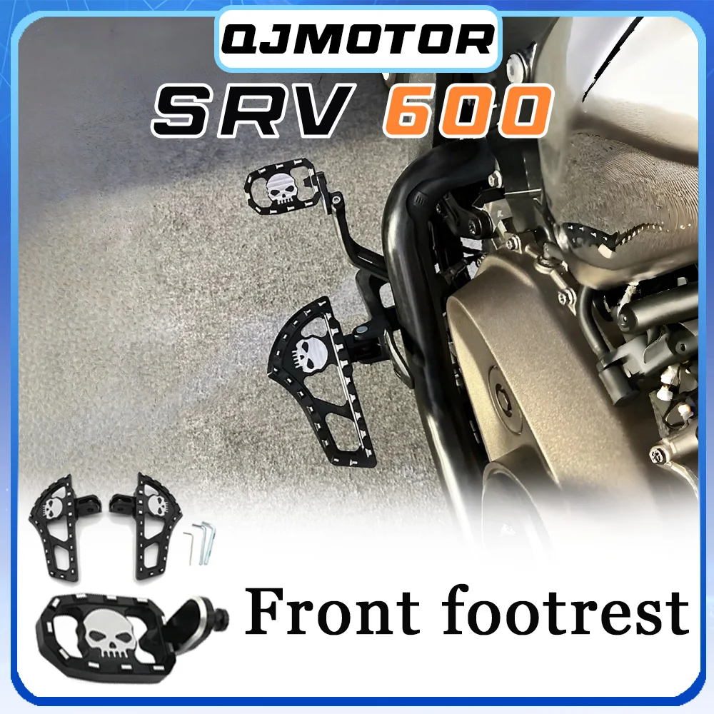 

Front footpegs QJMOTOR SRV 600 widened 600SRV SRV600 srv 600 600 srv