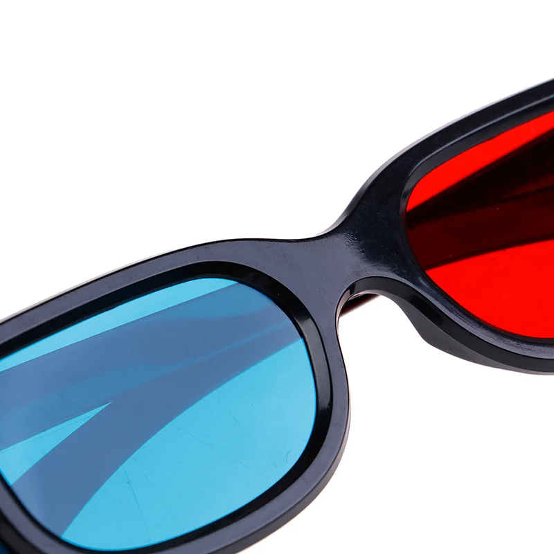 Высококачественные универсальные красные, синие 3d-очки для dimensной анаглифской игры в кино