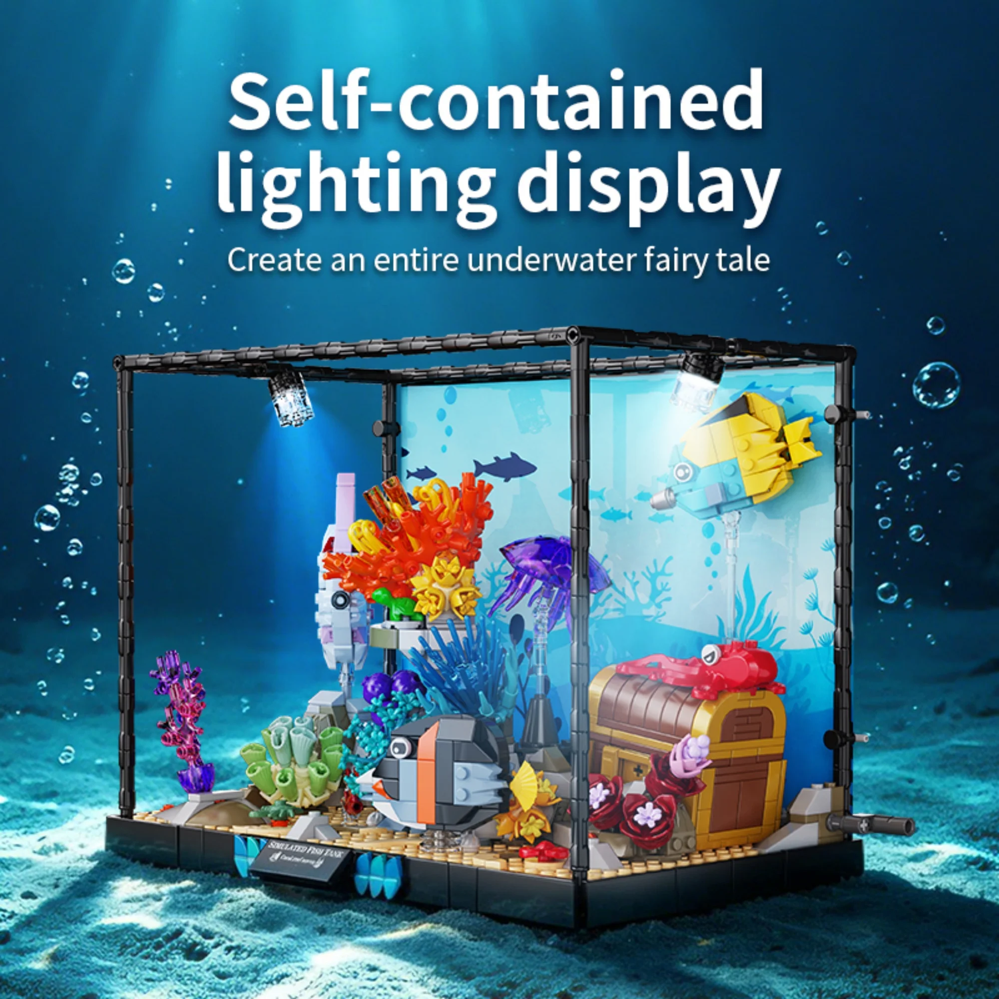 Conjunto de Blocos de Montar p - Aquarium Fish Lego avaliação e preço