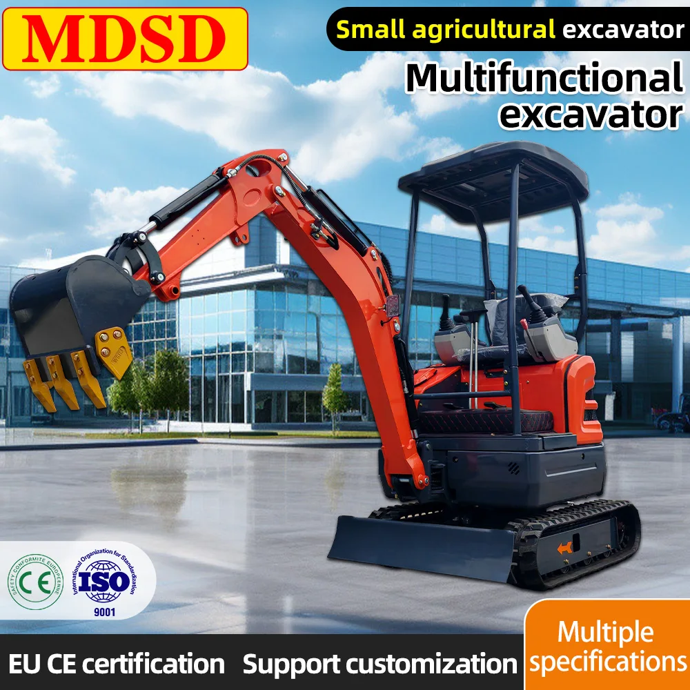 

Китай 1,5 тонны мини-экскаватор CE/EPA многофункциональный двигатель Kubota 2-тонный микроэкскаватор маленькие гусеничные фермерские экскаваторы Бесплатная доставка