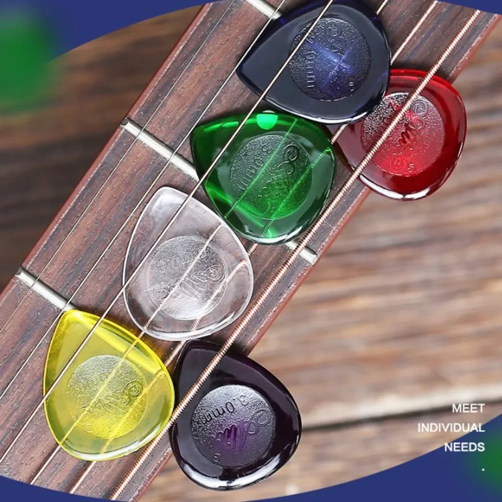 6Pcs Alice For Stubby Guitar Picks ABS Plectrums Large Stubbies Big Thickness 1mm 2mm 3mm Guitar Pick Guitar Accessories image 5
