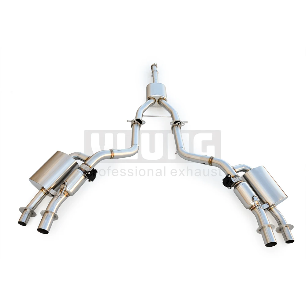 

Car Exhaust System for Hyundai Genesis 2.0T 2018-2023 Stainless steel cat back exhaust with Valve Tuning controlled exhaust