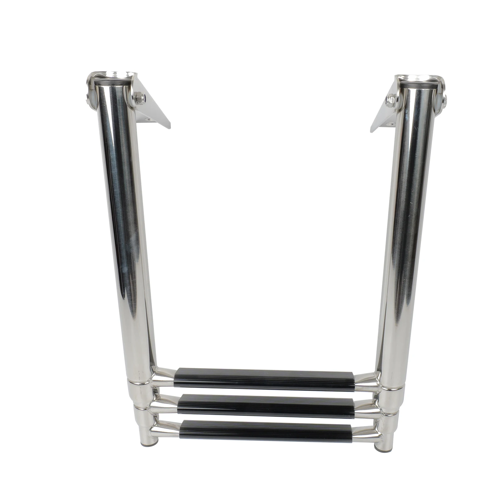 

Док-станция для яхты с тремя ступеньками, телескопическая складная лестница из нержавеющей стали