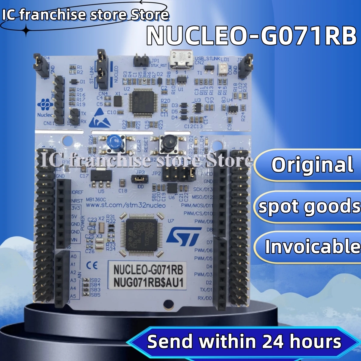 1PCS//LOT NUCLEO-G071RB Ultra low power G071 series development board STM32G071RBT6 100% Original stock