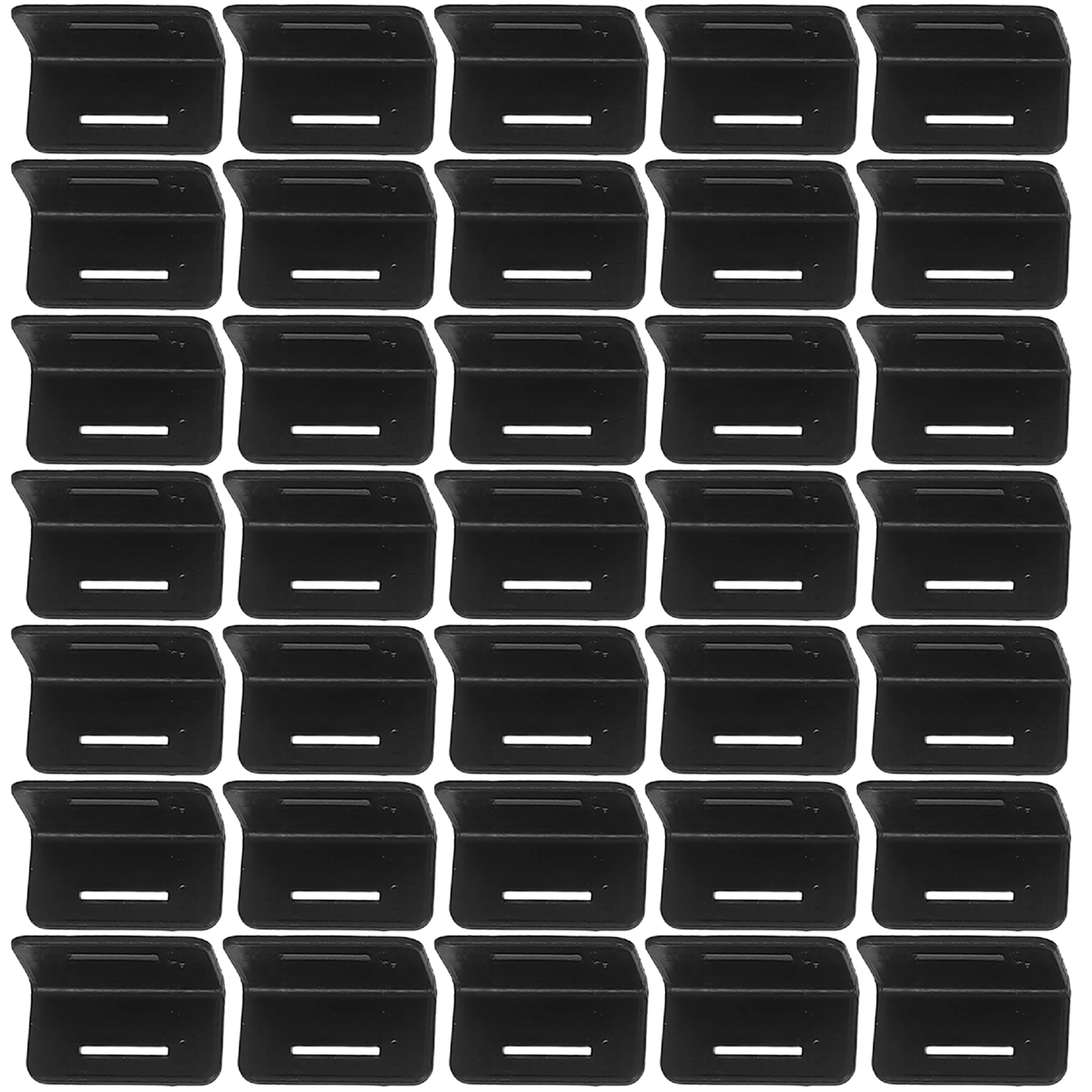 100Pcs Heavy Duty Edge Protectors L-Shaped Plastic Corner Guards for Shipping Cargo Strap Protection Reusable Anti-Cut Packaging