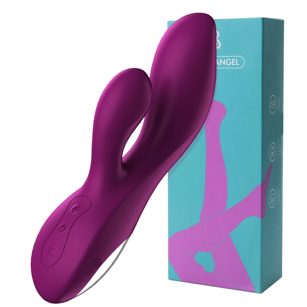 Wholesale 10 Vibration Modes Rabbit Vibrator G Spot Massager Clitoris Stimulator for Women Sex Toys Shop Adults Goods for Female