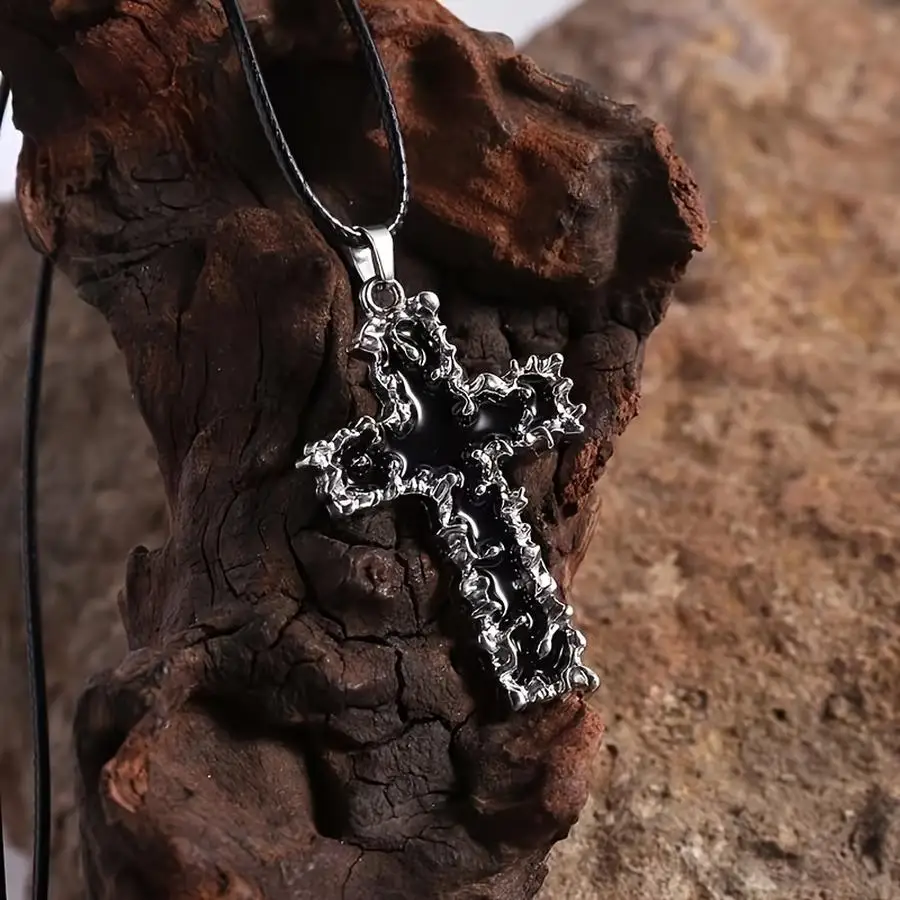 1/5/10/20/50/100pcs Fashionable and Cross Pendant Necklace. Simple Design Suitable for Daily Wear and Parties. A Valentine's Day