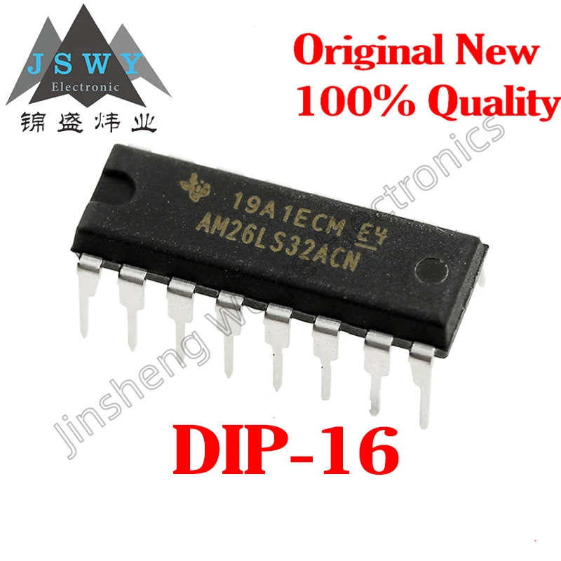 5~10PCS AM26LS32ACN AM26LS32 DIP16 Inline Line Driver Transceiver 100% Brand New Original Genuine Stock