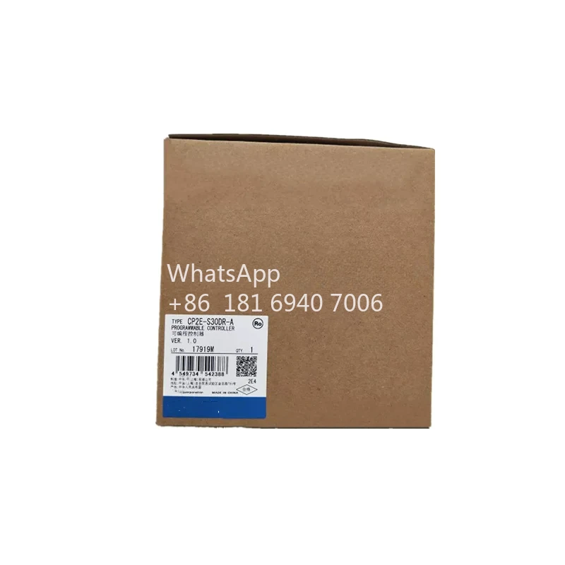 Controlador programável PLC série CP2E CP2E-S30DR-A CP2E-S60DR-A Novo, consulte