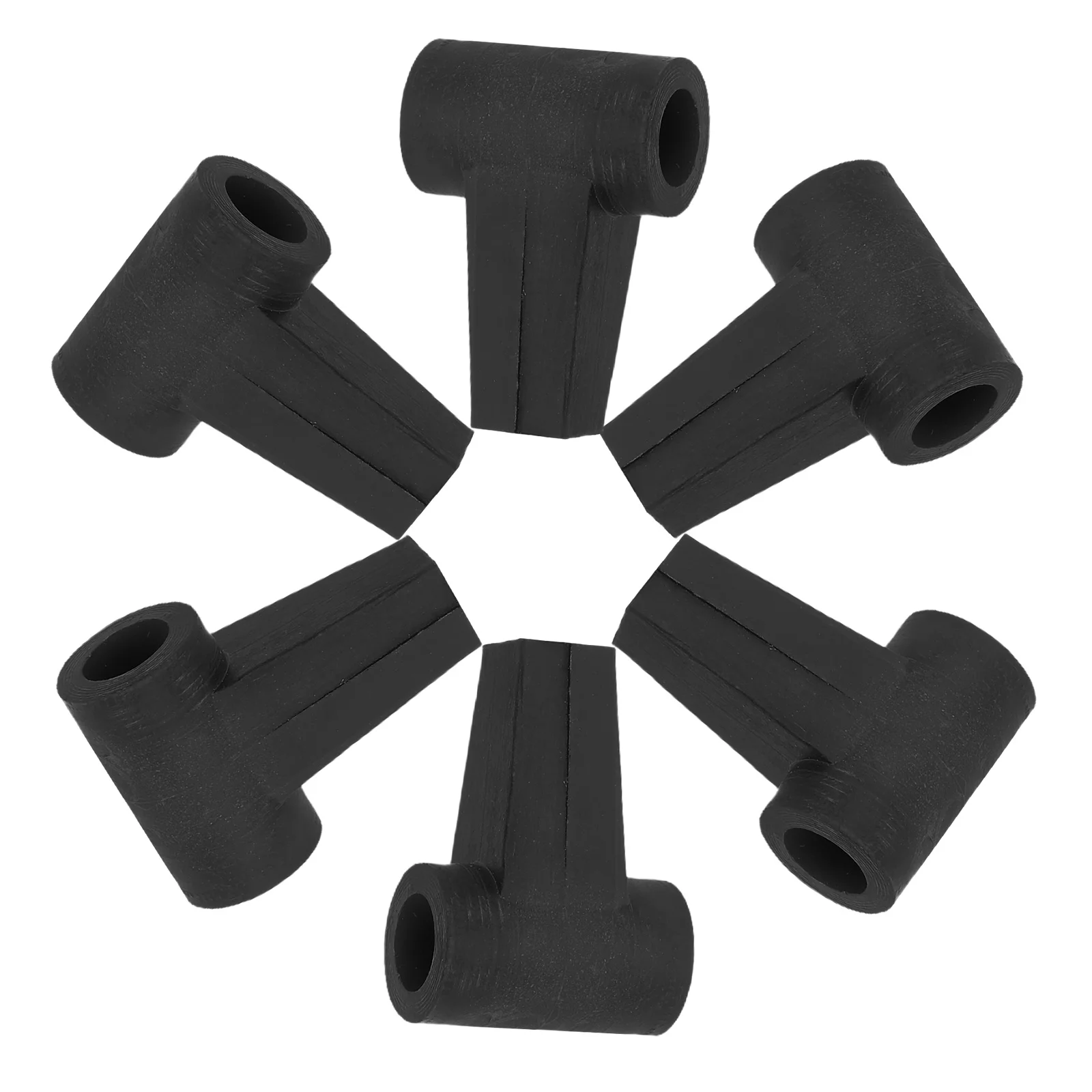 Conectores de marco de plástico para cometa, repuesto para reparación de cometas, bricolaje, ligero, duradero, para vuelo al aire libre, 6 uds.