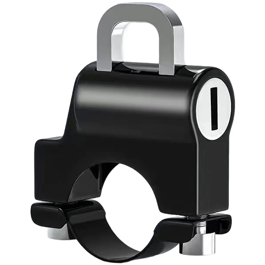 Candado antirrobo para casco para motocicleta eléctrica, con soporte de gancho de seguridad y accesorios de instalación