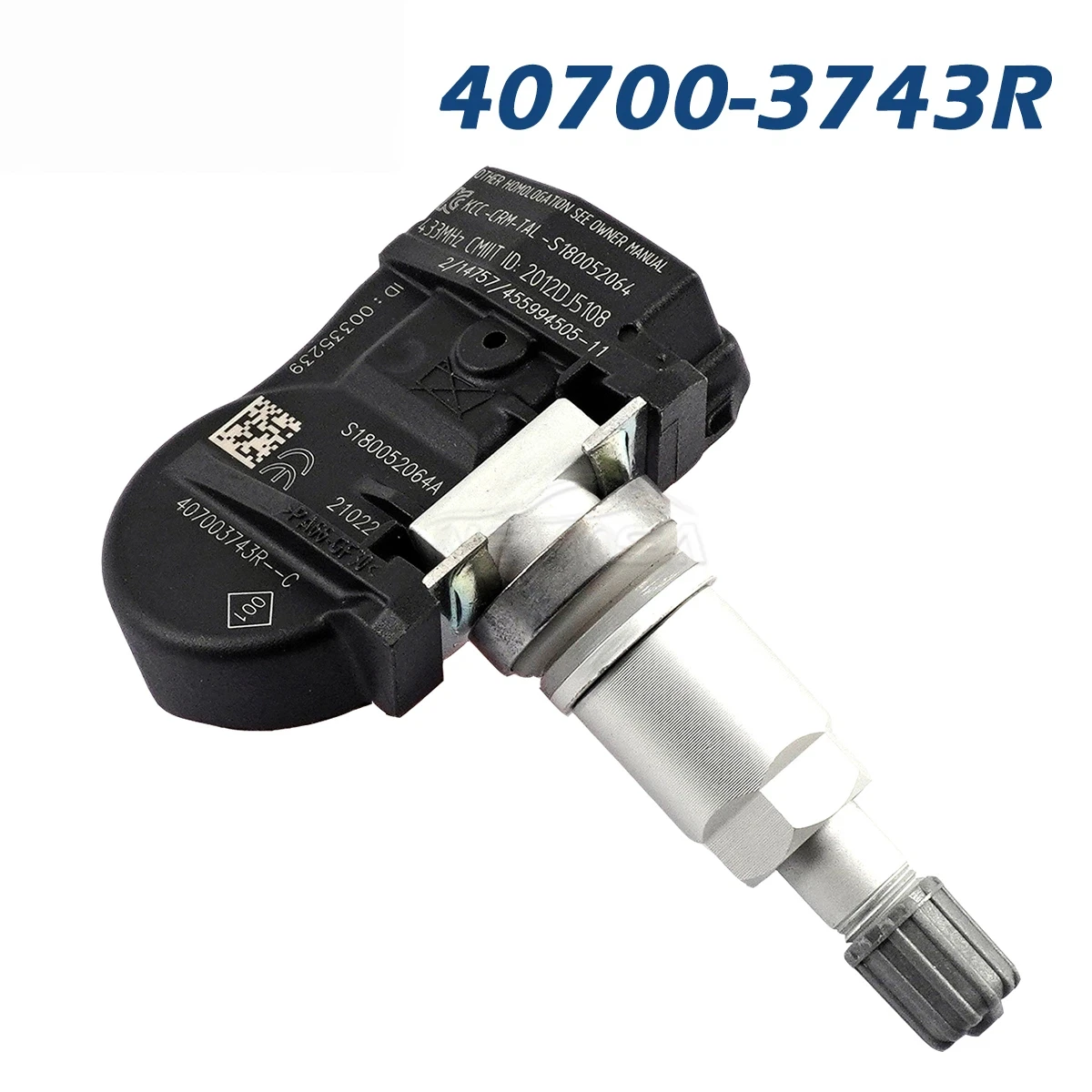 

Tire Pressure Monitor Sensor TPMS For Renault Fluence Laguna Latitude Megane Scenic Zoe S18005204 40700-3743R 433MHZ