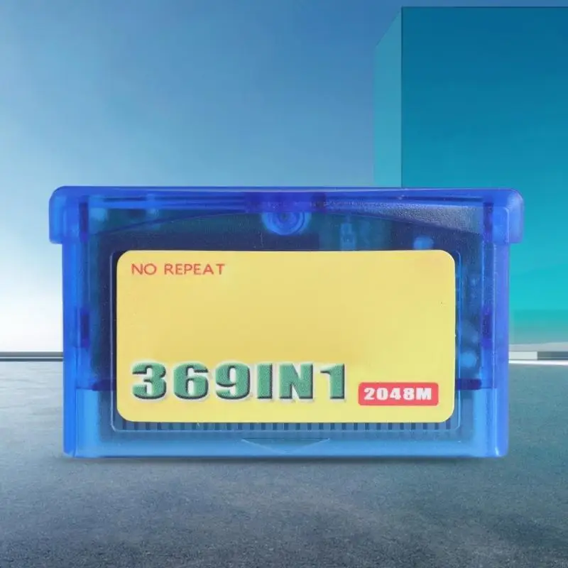 369-in-1-Spielkassettenkarte, klassisches englisches Spiel in einer Patrone für die Sammlung von Handheld-Spielekonsolen – Detail 4