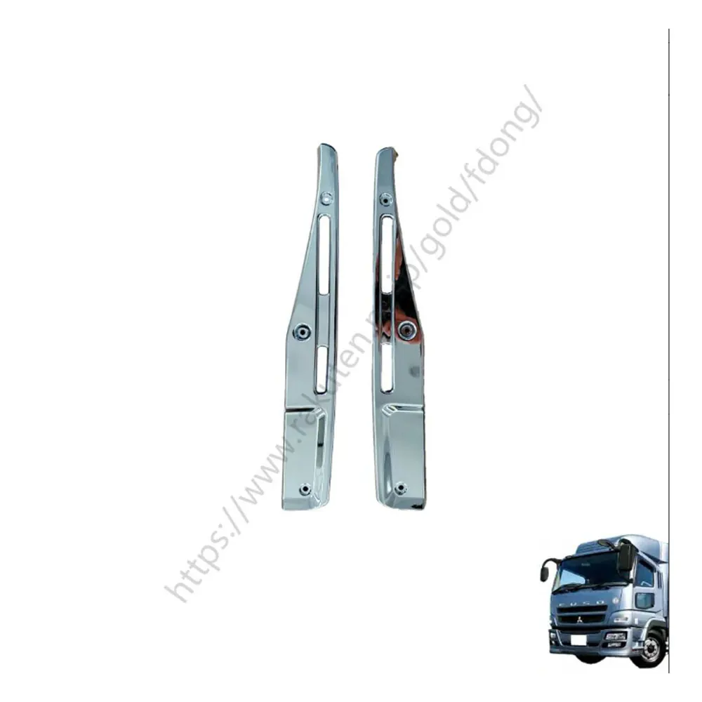 fdong-1-set-2-pcs-chrome-bumper-corner-for-mitsubishi-fuso-f420-fp517-fp519
