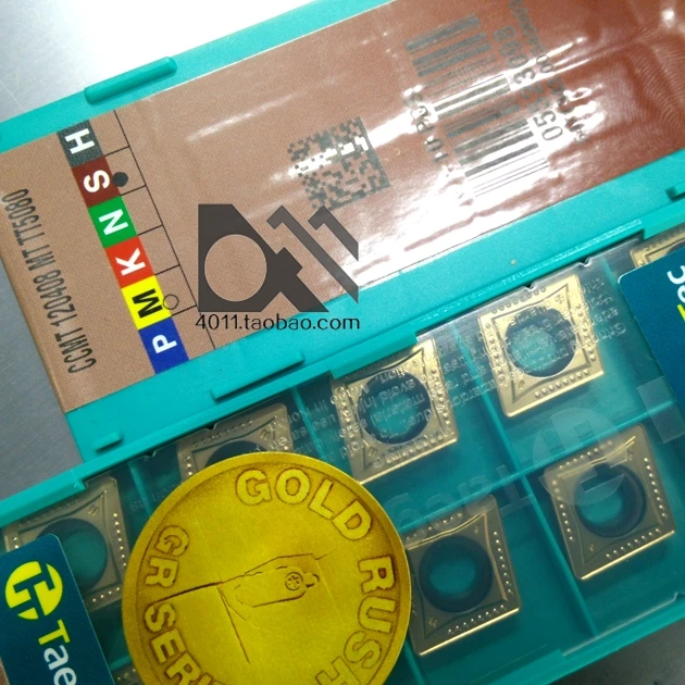 South Korea Taegutec numerical control blade CCMT120408MT TT5080 a box of ten pieces price