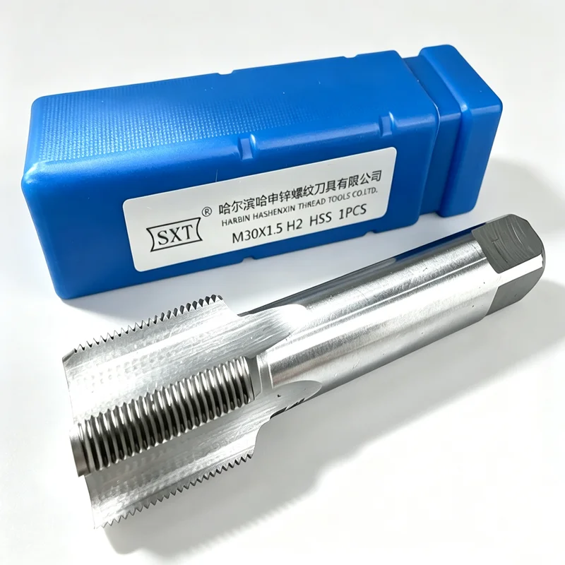 Machine Tap M26 M27 M28 M30 M32 M33 M35 HSS Right-Hand Straight Groove, Used for Internal Thread Tapping Tool in Machine Tools