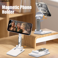 Magnetic Phone Holder Mobile Phone Desk Stand for iPhone Samsung Xiaomi Adjustable Foldable Desktop Table Universal Phone Holder