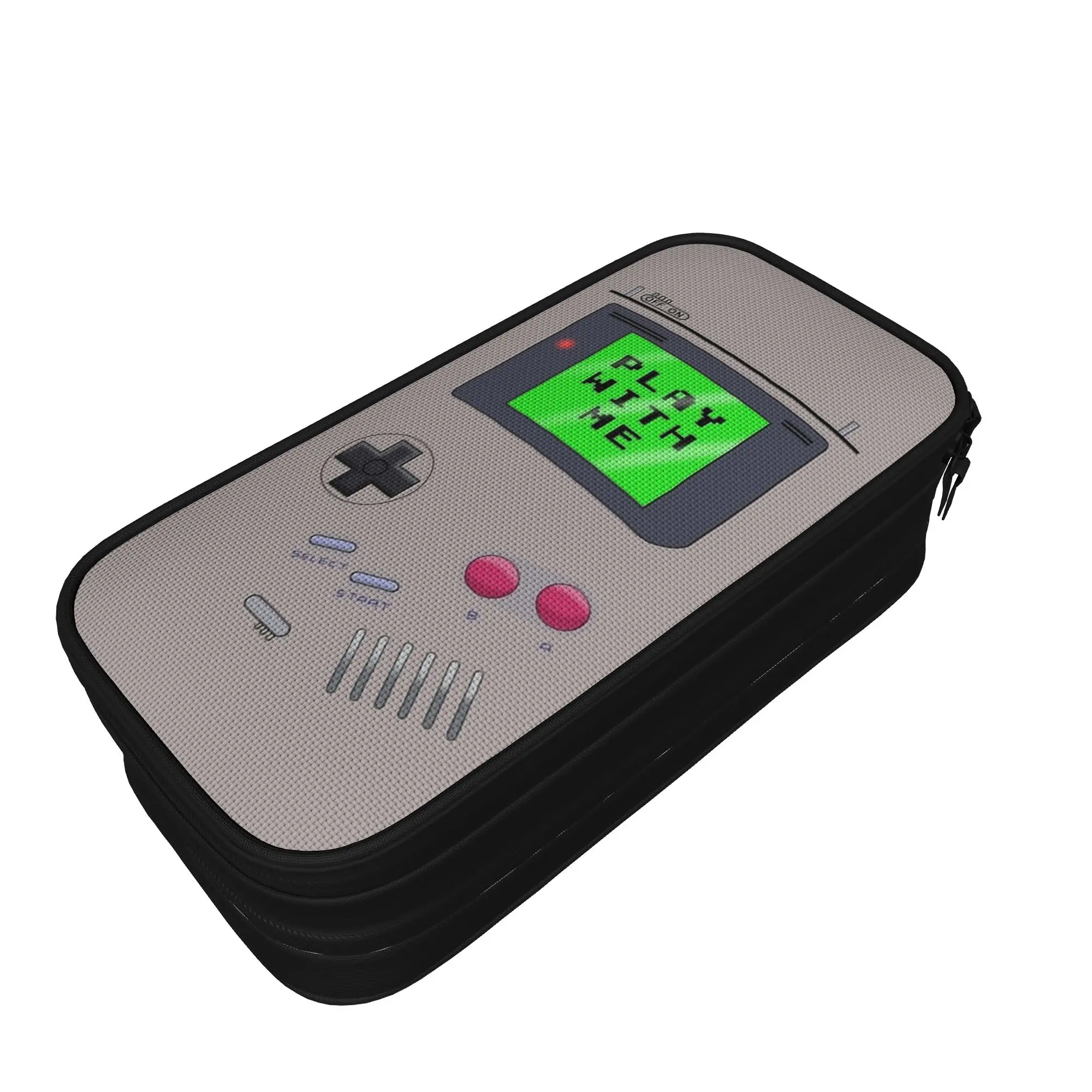 Games Console Handheld Gamer Pencil Case Classic Controller Pen Bags Student Big Capacity School Cosmetic Pencil Box Stationery