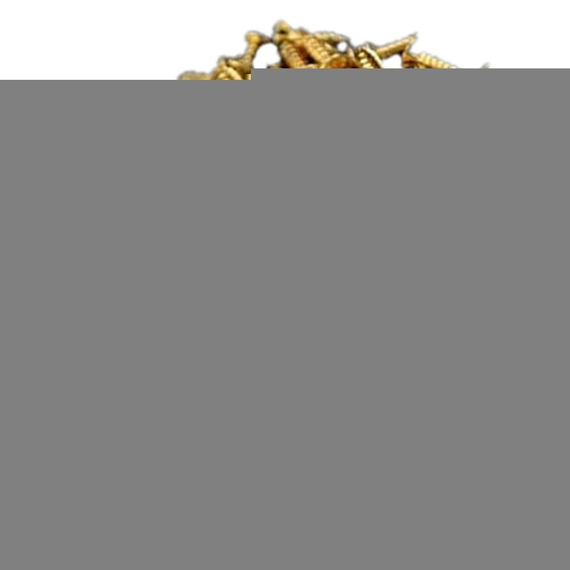 300Pcs New Gold Pickguard Screws For Fender Strat/Tele Electric Guitar Bass