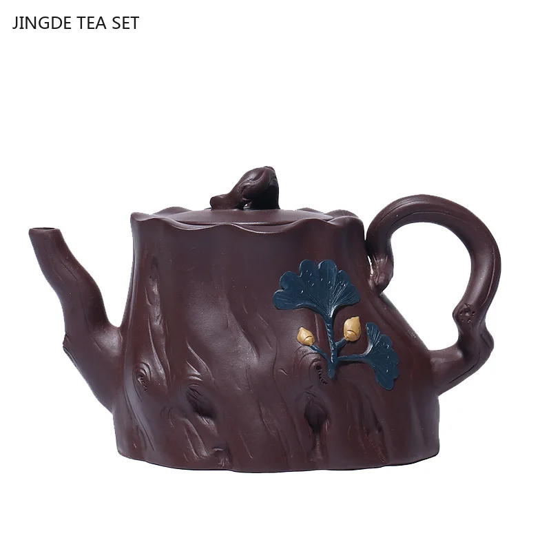 

320ML Boutique Yixing Purple Clay Teapot Master Handmade Filter Beauty Pot High Quality Tea Accessories Household Zisha Kettle