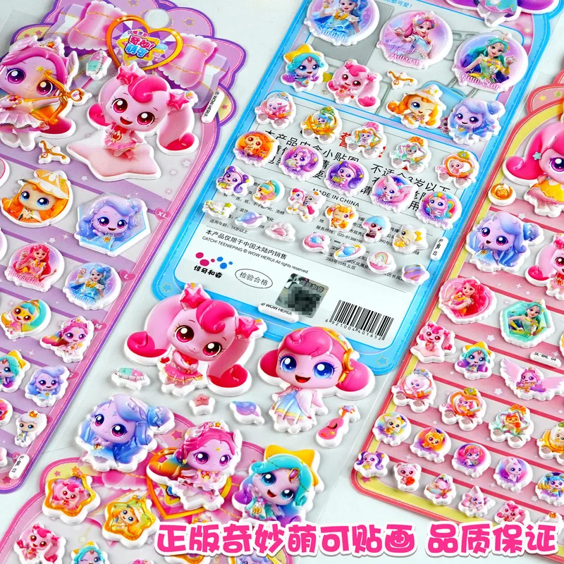 Teenieping Peripheral Stickers Kawaii Wish Stickers Student Gifts Diy Bubble Stickers Children'S Birthday Gifts Christmas Gifts