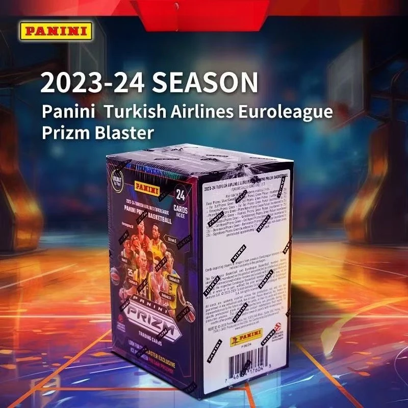 

Panini NBA EuroLeague Prizm Grenade Box, запечатанные баскетбольные карты, официальная коллекция, для коллекционеров и болельщиков Sealed Mystery Pack