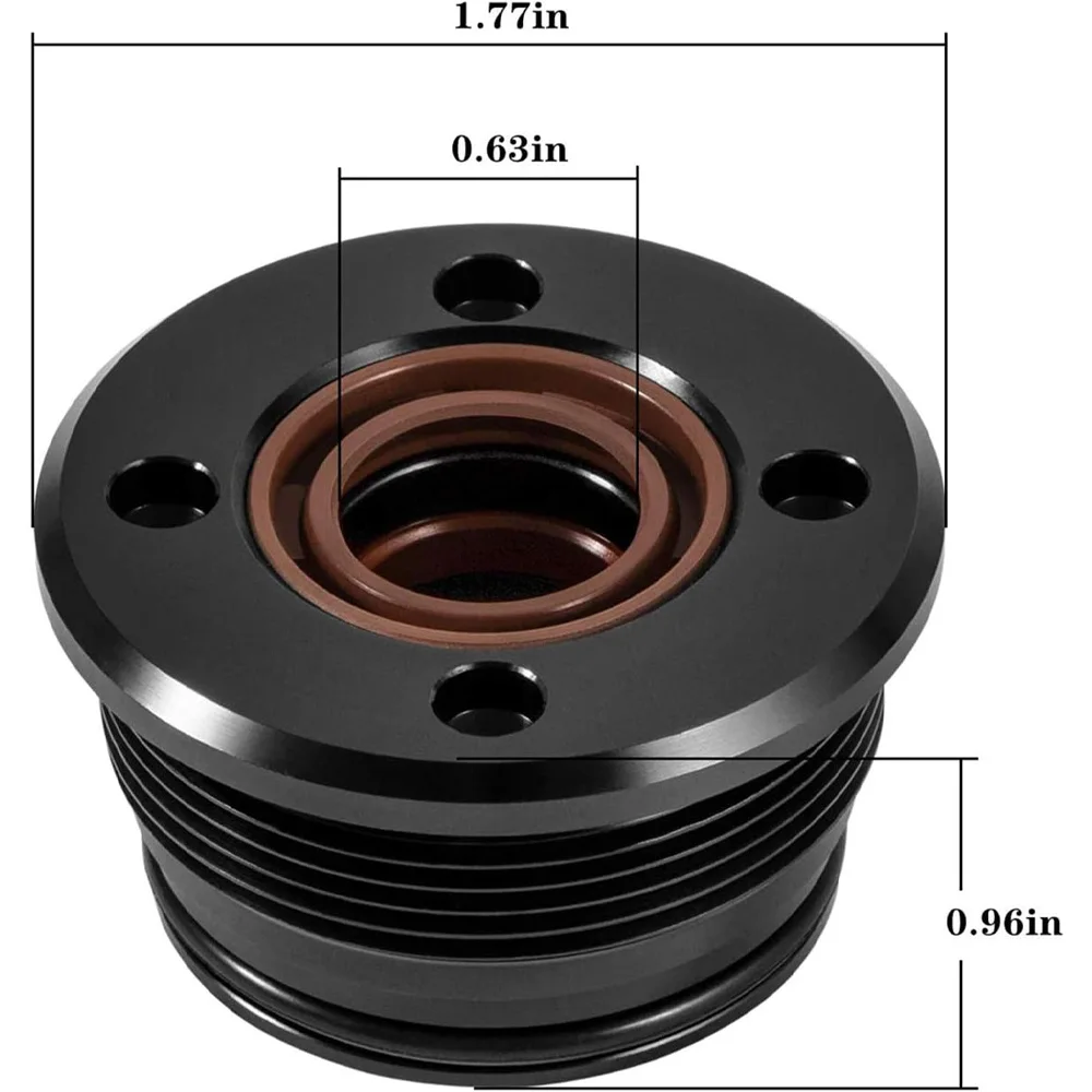 Trim Cylinder RAM Rebuild Kit Fit for Volvo Penta Trim Cylinder 3860881 290 872612 872837 Duo Prop(2PCS)