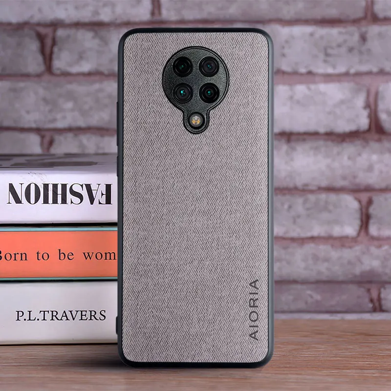 Case for Xiaomi Poco F2 Pro Poco X2 coque Luxury textile Leather skin soft phone cover for xiaomi poco f2 pro case funda capa