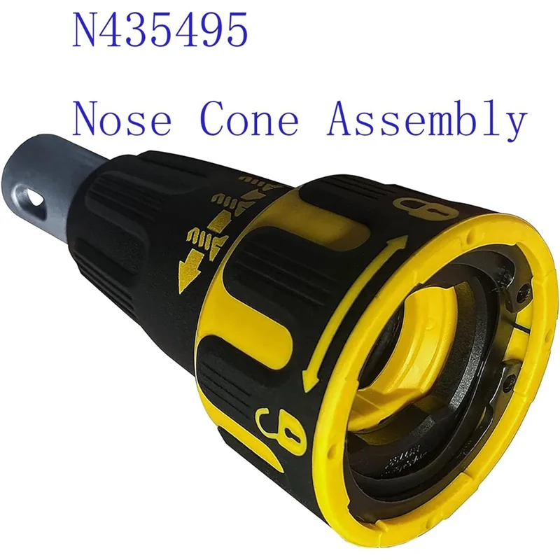 A25F-N435495 Nose Cone Assembly For  Brushless Drywall Screwgun DCF620 DCF621 DCF620B DCF620D2 DCF620M2