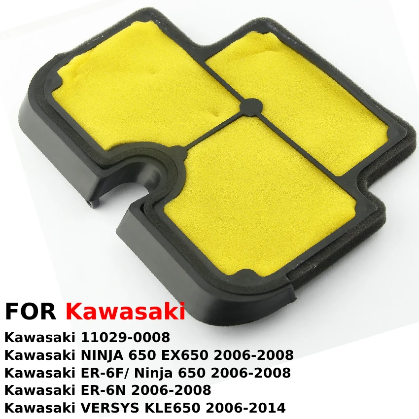 

Motorcycle Engine Parts Air Filter Cleaner For Kawasaki 11029-0008 NINJA 650 EX650 ER-6F/ Ninja 650 VERSYS KLE650 110290008