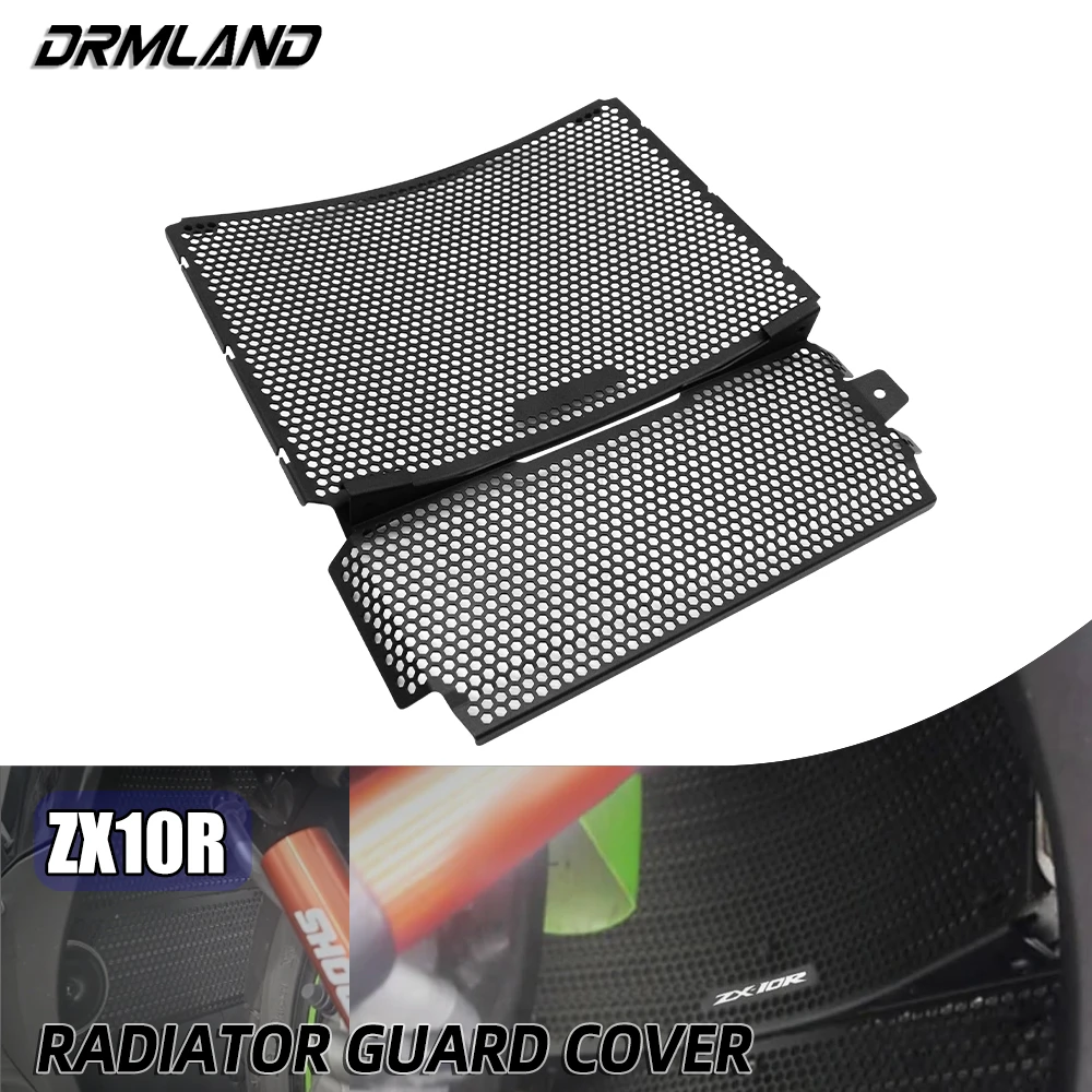 

Motorcycle Accessories For Kawasaki ZX-10R ZX 10R ZX-10RR ZX10R ZX10RR 2021 2022 2023 Radiator Grille Guard Protector Cover