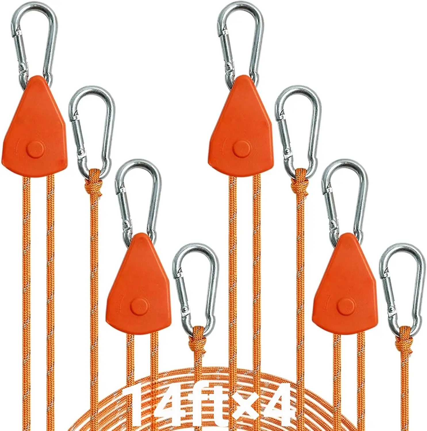 

Удлиненный 14-футовый выдвижной ремень-стяжка из паракорда с храповым механизмом, мини-ремни, мини-веревка, крепление с кулачковым замком для палаток и навесов, регулируемый