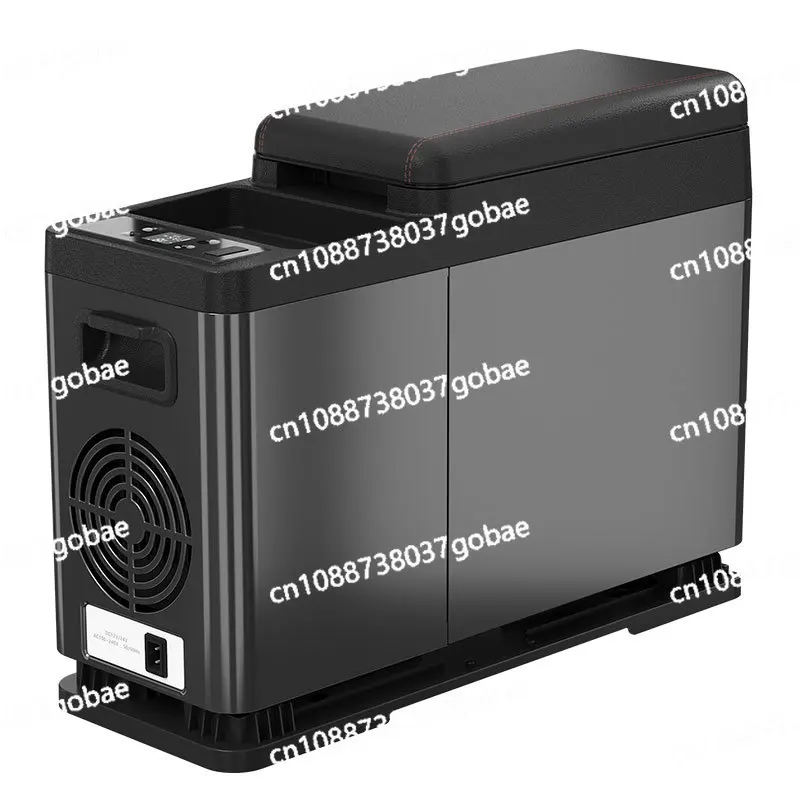 

Автомобильный компрессорный холодильник-подлокотник для минивэнов