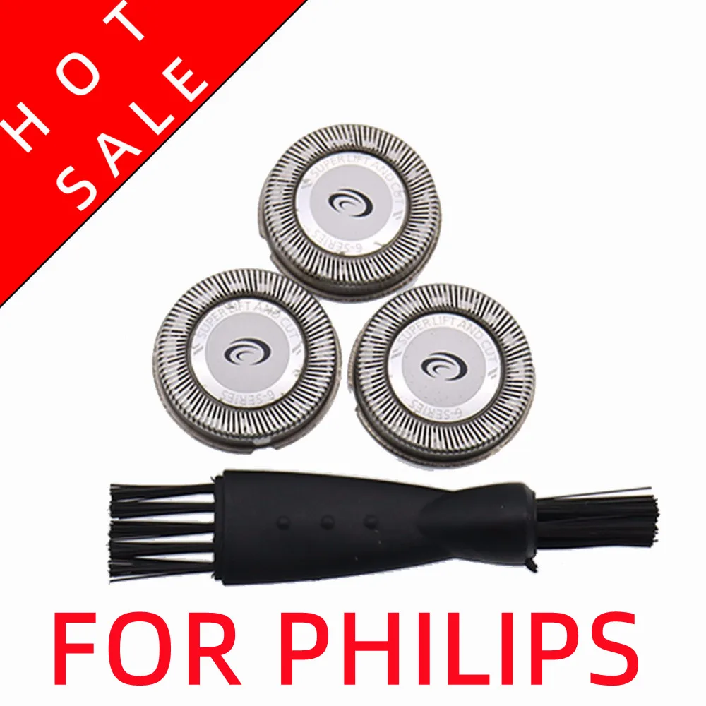 

3pcs/lot Replacement Shaver Head for Philips Norelco HQ156 HQ167 Cool Skin 5000/6000 HQ540 HQ560 HQ568 HQ586 HQ6730