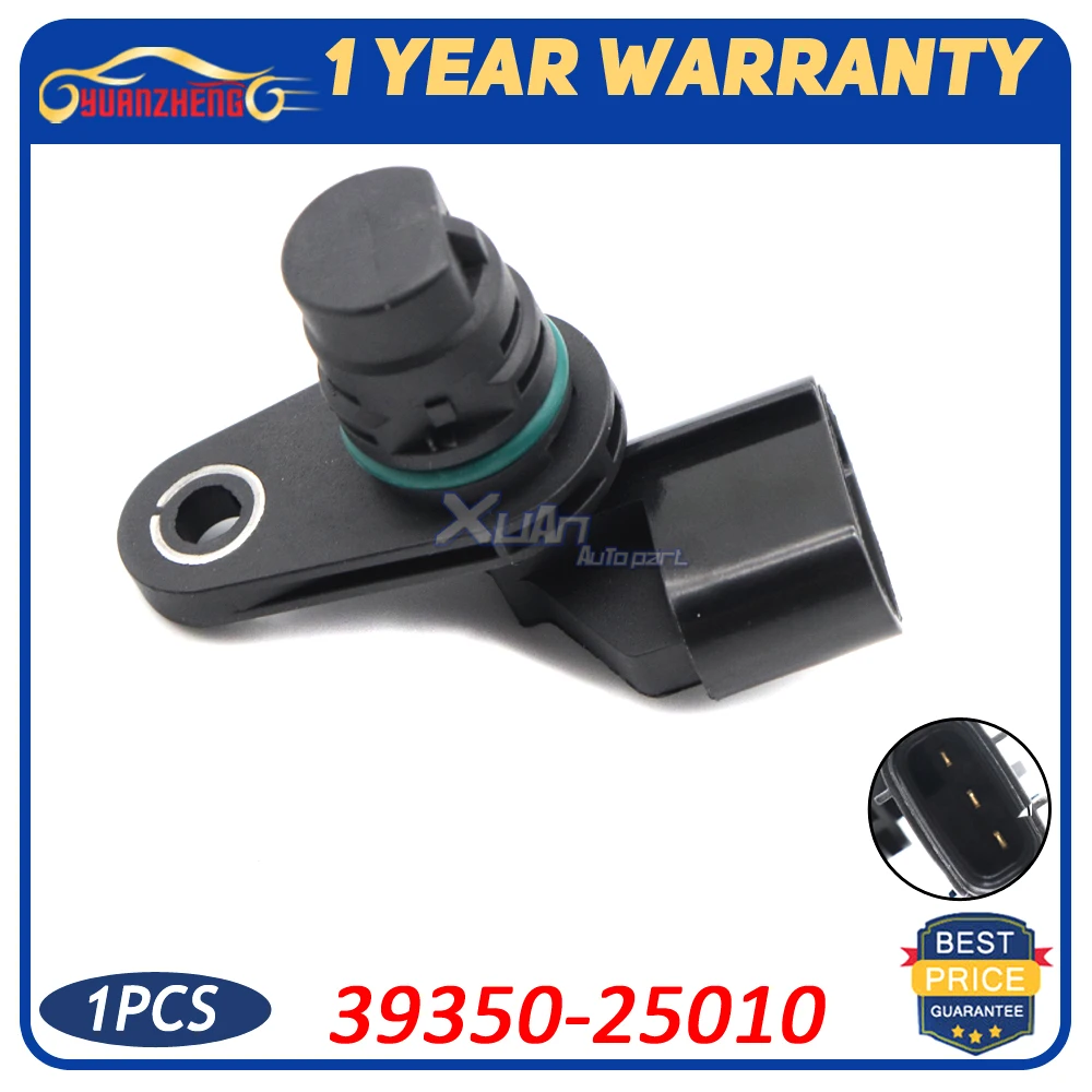 XUAN-Sensor de posición del árbol de levas para Hyundai Tucson, SANTA FE, Kia Optima, Sorento, Rondo, Sportage, Mazda, CX-7, 39350-25010, nuevo, 2006-2016